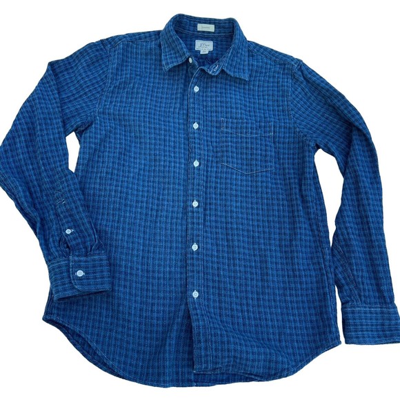 J.CREW Other - J.CREW Button Up Flannel Shirt Mens Size Medium Classic Fit Outdoor Chore Work